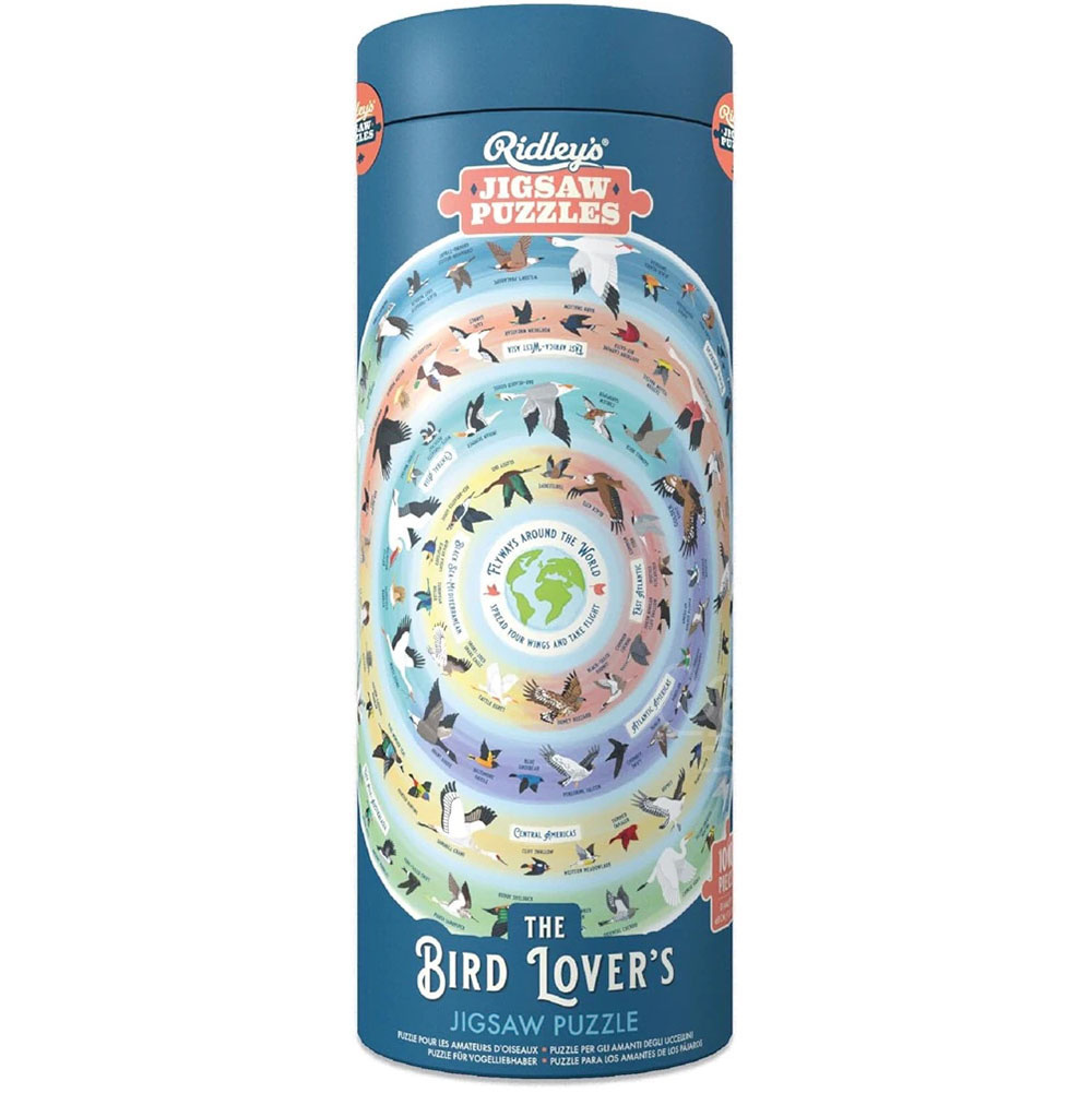 Ridley's Bird Lover's Puzzle 1000pcs Puzzles Canada