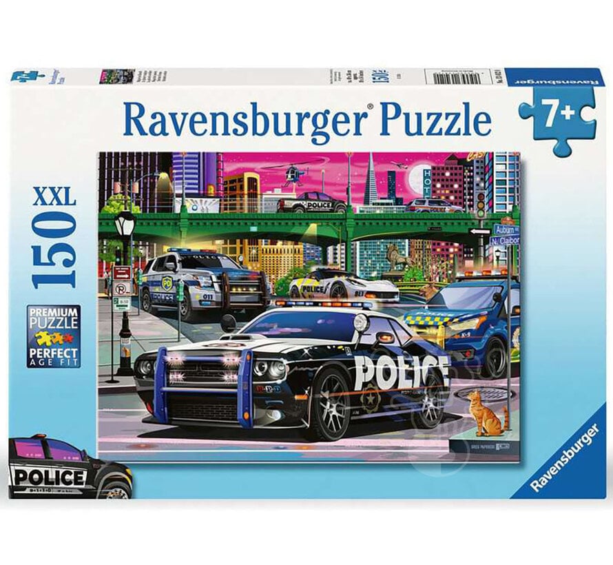 Ravensburger Police on Patrol Puzzle 150pcs XXL