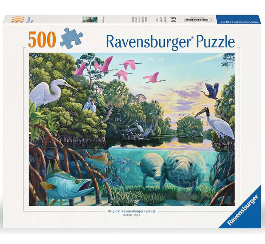 Ravensburger Manatee Moments Puzzle 500pcs