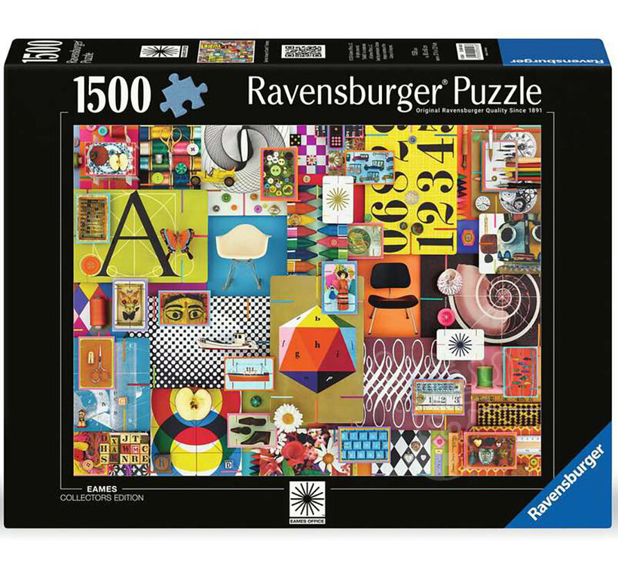 Ravensburger Eames House of Cards Fantasy Puzzle 1500pcs