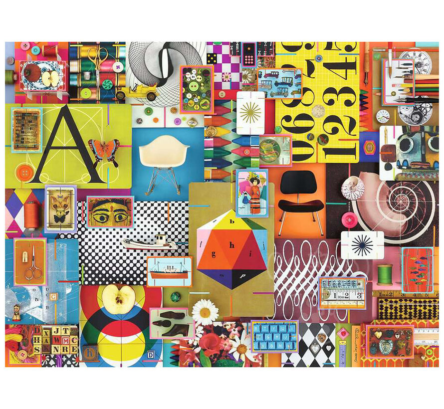 Ravensburger Eames House of Cards Fantasy Puzzle 1500pcs