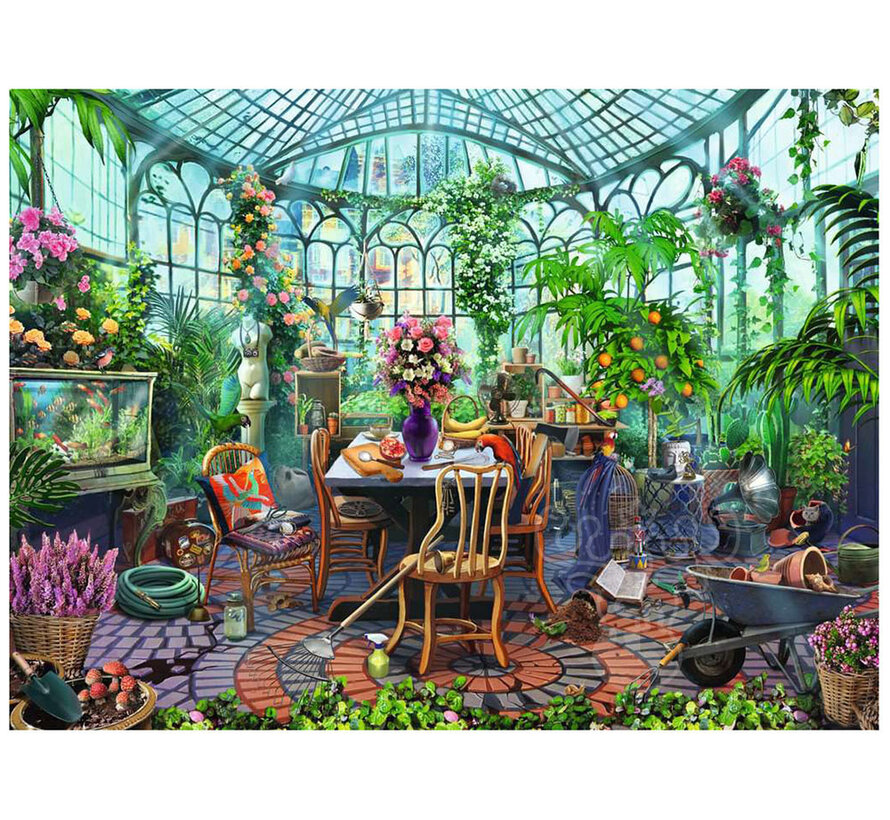 Ravensburger Greenhouse Morning Puzzle 500pcs