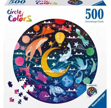 Ravensburger Ravensburger Circle of Colors: Dreams Round Puzzle 500pcs