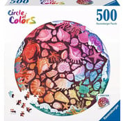 Ravensburger Ravensburger Circle of Colors: Seashells Round Puzzle 500pcs