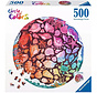 Ravensburger Circle of Colors: Seashells Round Puzzle 500pcs