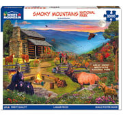 White Mountain White Mountain Smoky Mountains National Park Puzzle 1000pcs