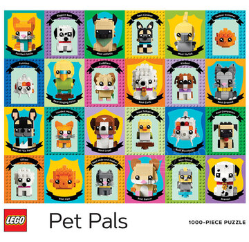 Chronicle Books Chronicle LEGO Pet Pals Puzzle 1000pcs