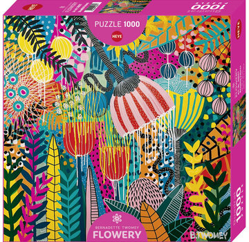 Heye Heye Flowery: Beautiful Futures Puzzle 1000pcs
