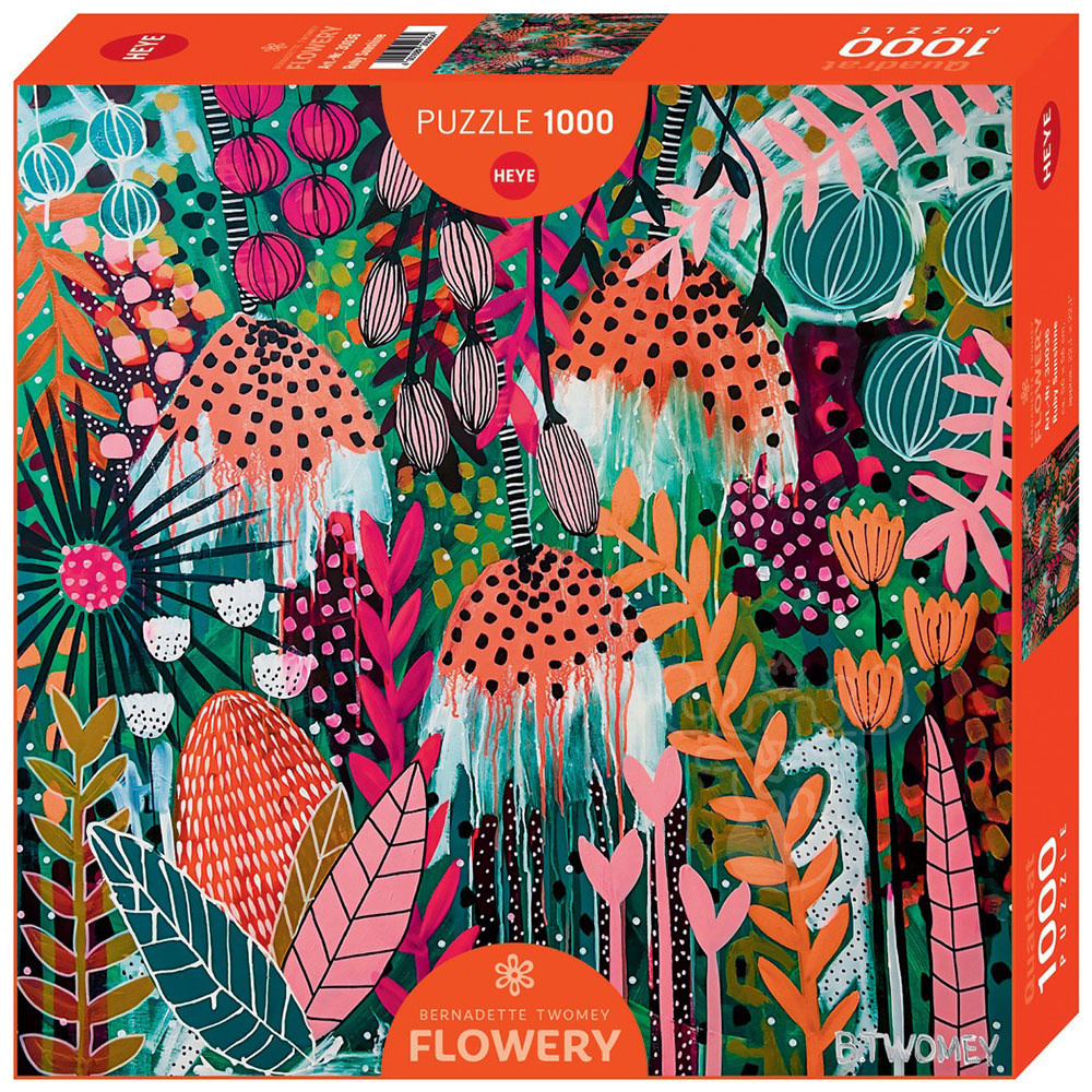 Heye Flowery Ruby Sunshine Puzzle 1000pcs Puzzles Canada