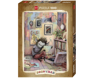 Heye Zozoville Vinyl Monster Puzzle 1000pcs - Puzzles Canada