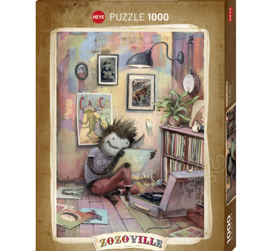Heye Zozoville Vinyl Monster Puzzle 1000pcs