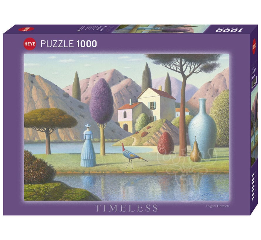 Heye Timeless: Lady in Blue Puzzle 1000pcs