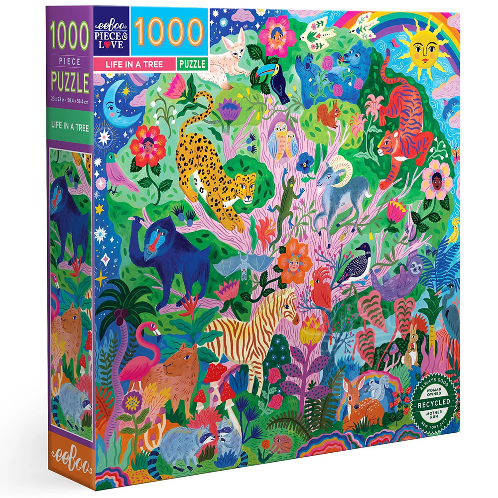 eeBoo Life in a Tree Puzzle 1000pcs Puzzles Canada