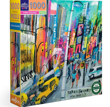 EeBoo FINAL SALE eeBoo Times Square Puzzle 1000pcs
