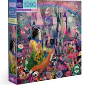 EeBoo eeBoo Cat and the Castle Puzzle 1000pcs