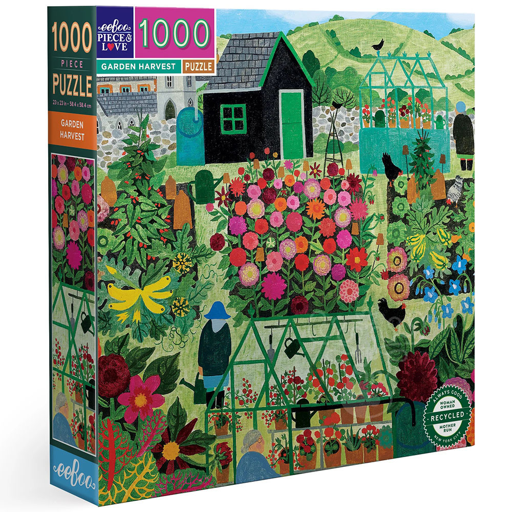 eeBoo Garden Harvest Puzzle 1000pcs Puzzles Canada