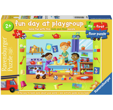 Ravensburger Ravensburger My First Puzzle: Fun Day at Playgroup Floor Puzzle 16pcs