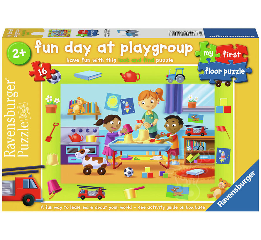 Ravensburger My First Puzzle: Fun Day at Playgroup Floor Puzzle 16pcs