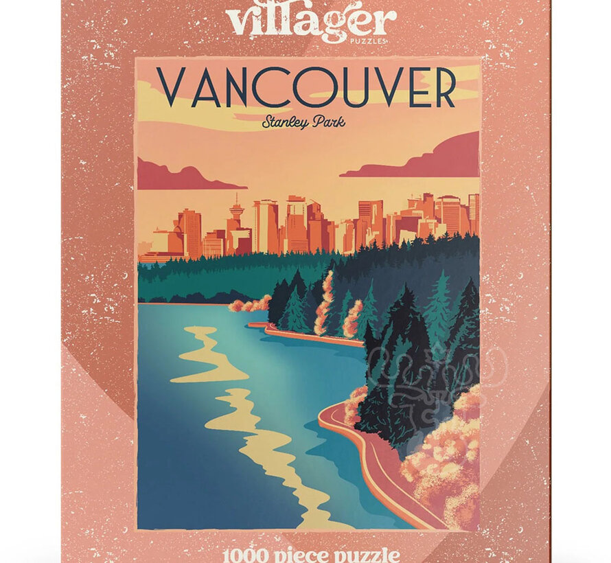 Villager Vancouver Sunset Puzzle 1000pcs