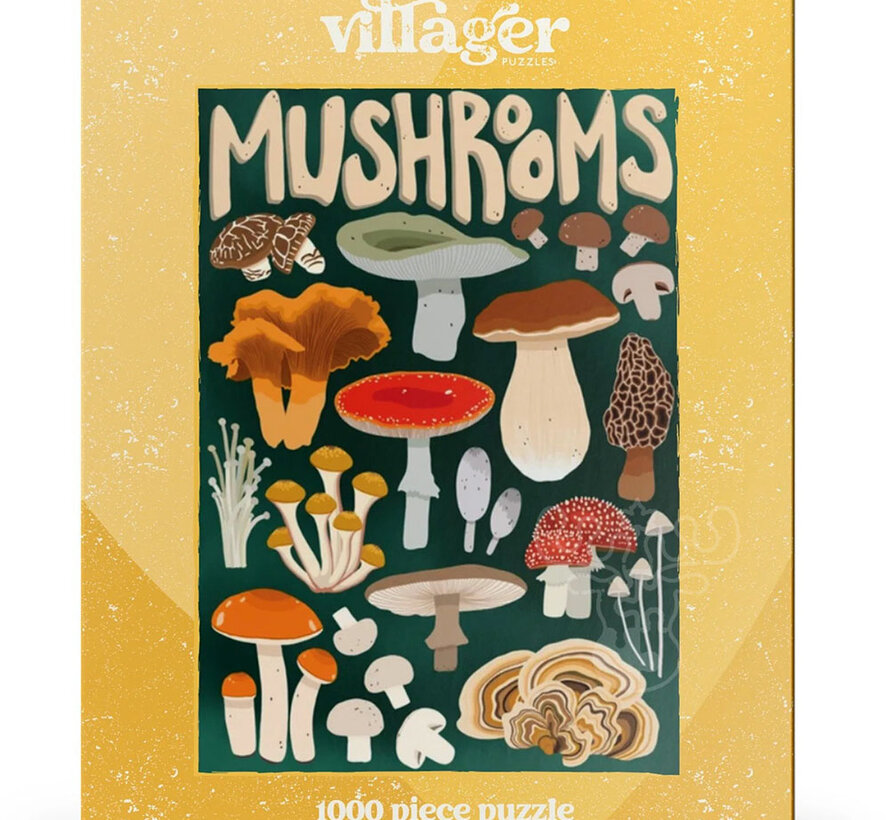 Villager Mushroom Forager Puzzle 1000pcs
