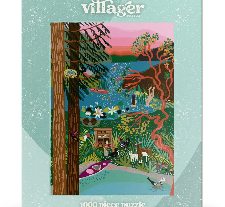 Villager Salt Spring Island Puzzle 1000pcs