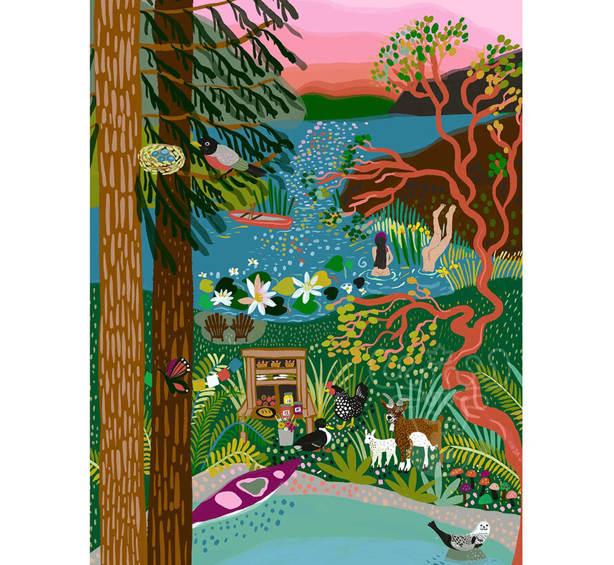 Villager Salt Spring Island Puzzle 1000pcs