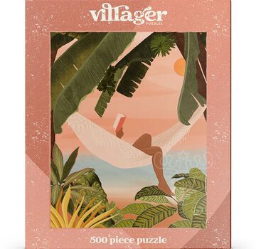 Villager Puzzles Villager Paradise Book Club Puzzle 500pcs