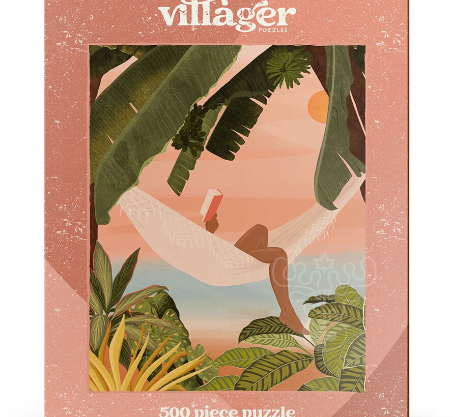 Villager Paradise Book Club Puzzle 500pcs