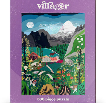 Villager Puzzles Villager Rockies Explorer Puzzle 500pcs