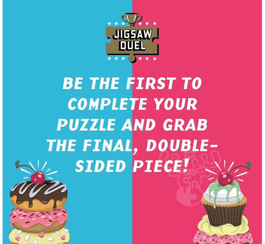 Ridley's Jigsaw Duel Sugar Showdown Puzzle 2 x 70pcs