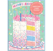 Galison Galison Confetti Birthday Cake Greeting Card Puzzle 60pcs
