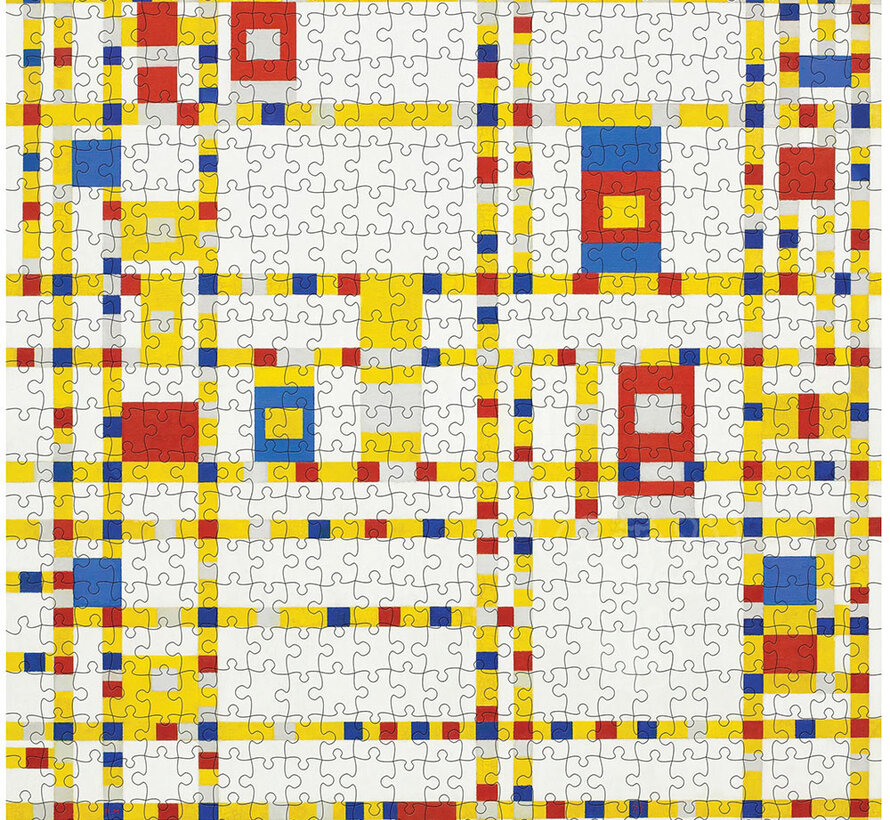 Pomegranate Mondrian, Piet: Broadway Boogie Woogie Puzzle 500pcs