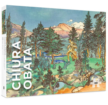 Pomegranate Pomegranate Obata, Chiura Clouds, Upper Lyell Trail Along Lyell Fork, Sierra, California Puzzle 500pcs