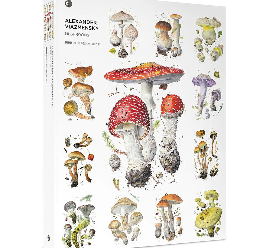 Pomegranate Viazmensky, Alexander: Mushrooms Puzzle 1000pcs