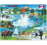 Larsen Puzzles Larsen Canada Souvenir Tray Puzzle 66pcs