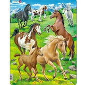 Larsen Puzzles Larsen Horses Tray Puzzle 65pcs