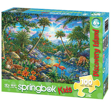 Springbok Springbok Discovery Island Puzzle 100pcs