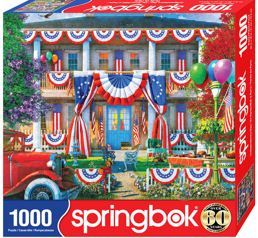 FINAL SALE Springbok Independence Day Puzzle 1000pcs