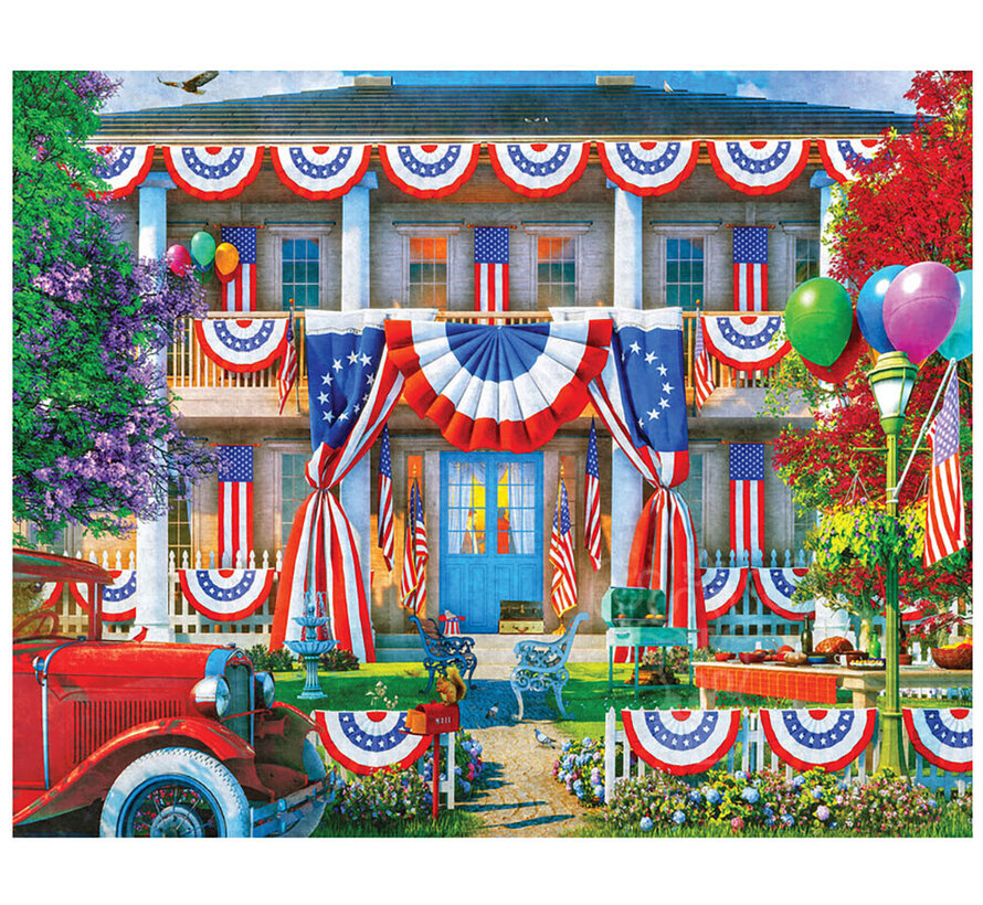 FINAL SALE Springbok Independence Day Puzzle 1000pcs
