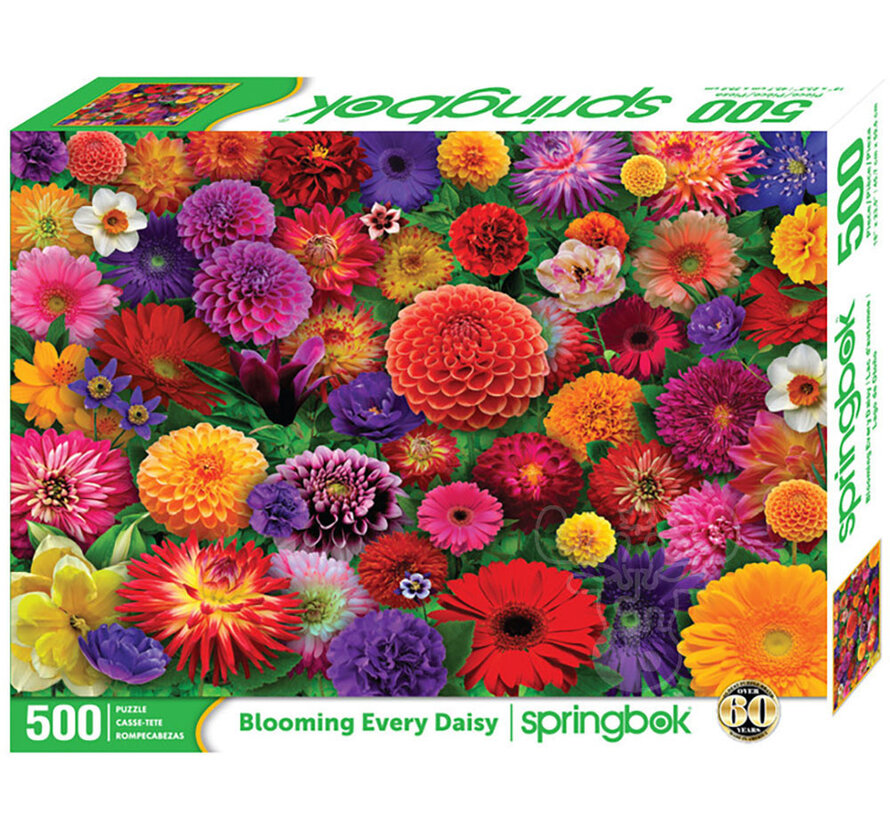 Springbok Blooming Every Daisy Puzzle 500pcs