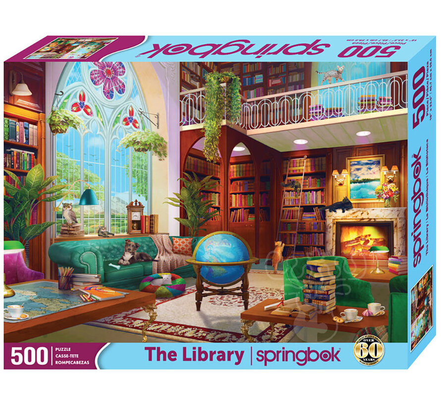 Springbok The Library Puzzle 500pcs