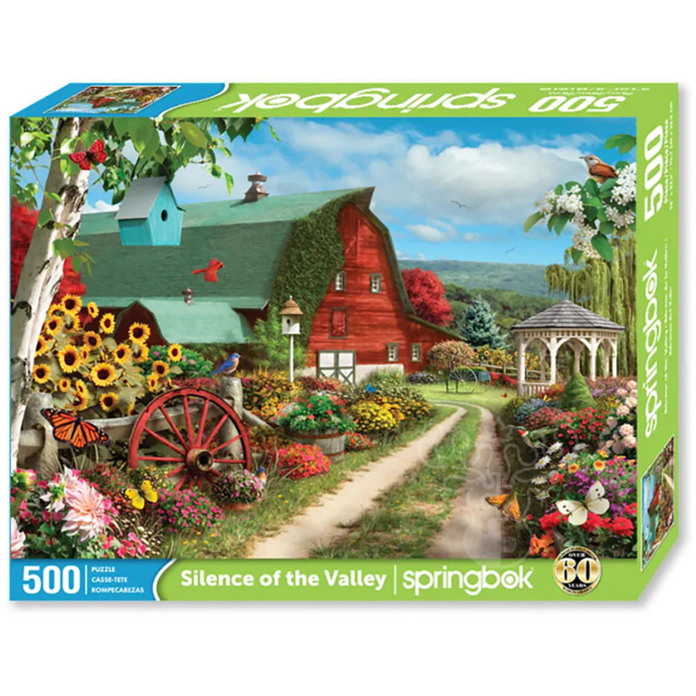 Springboch Puzzles Springbok Silence of the Valley Puzzle 500pcs - Puzzles Canada