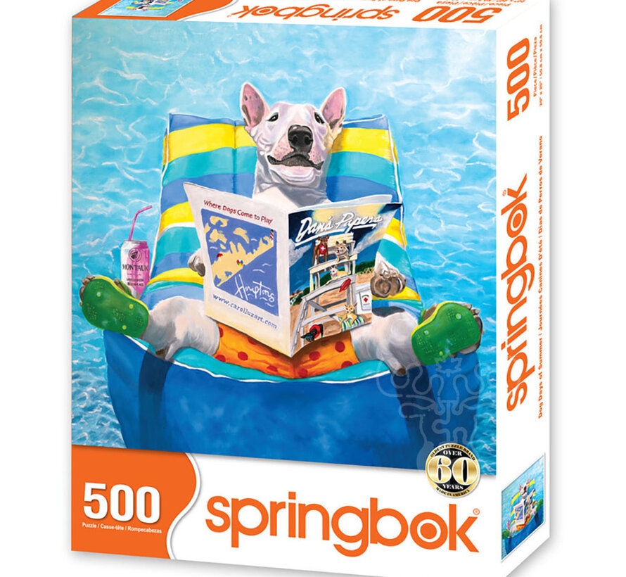 Springbok Dog Days of Summer Puzzle 500pcs