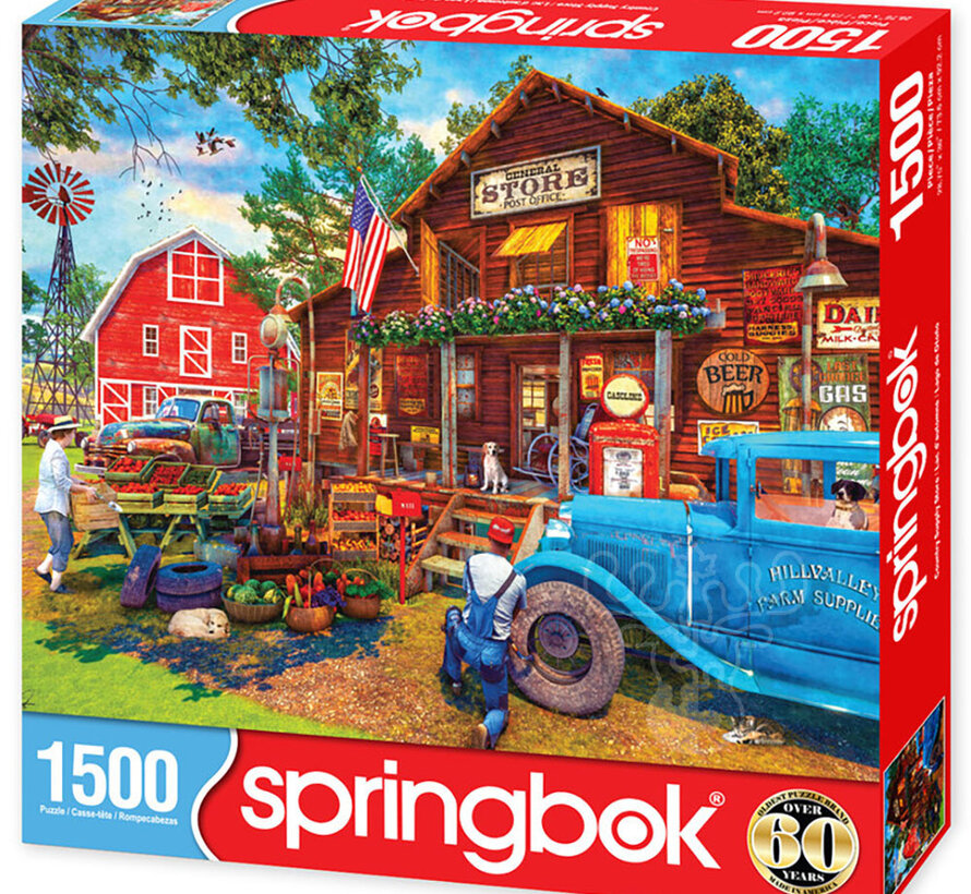 Springbok Country Supply Store Puzzle 1500pcs