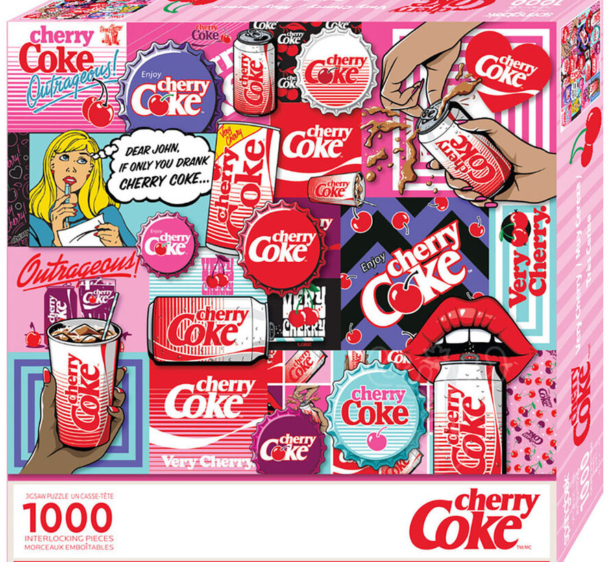 Springbok Coca-Cola Cherry Coke Puzzle 1000pcs