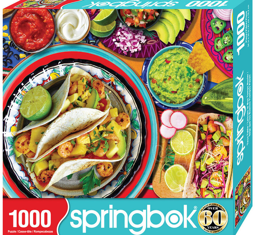 Springbok Taco Table Puzzle 1000pcs