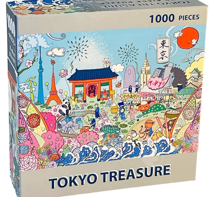 Arcadia Tokyo Treasure Puzzle 1000pcs