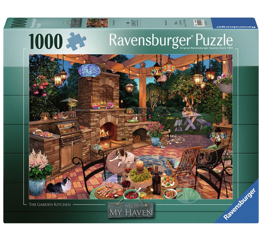 Ravensburger My Haven #10 The Garden Kitchen Puzzle 1000pcs