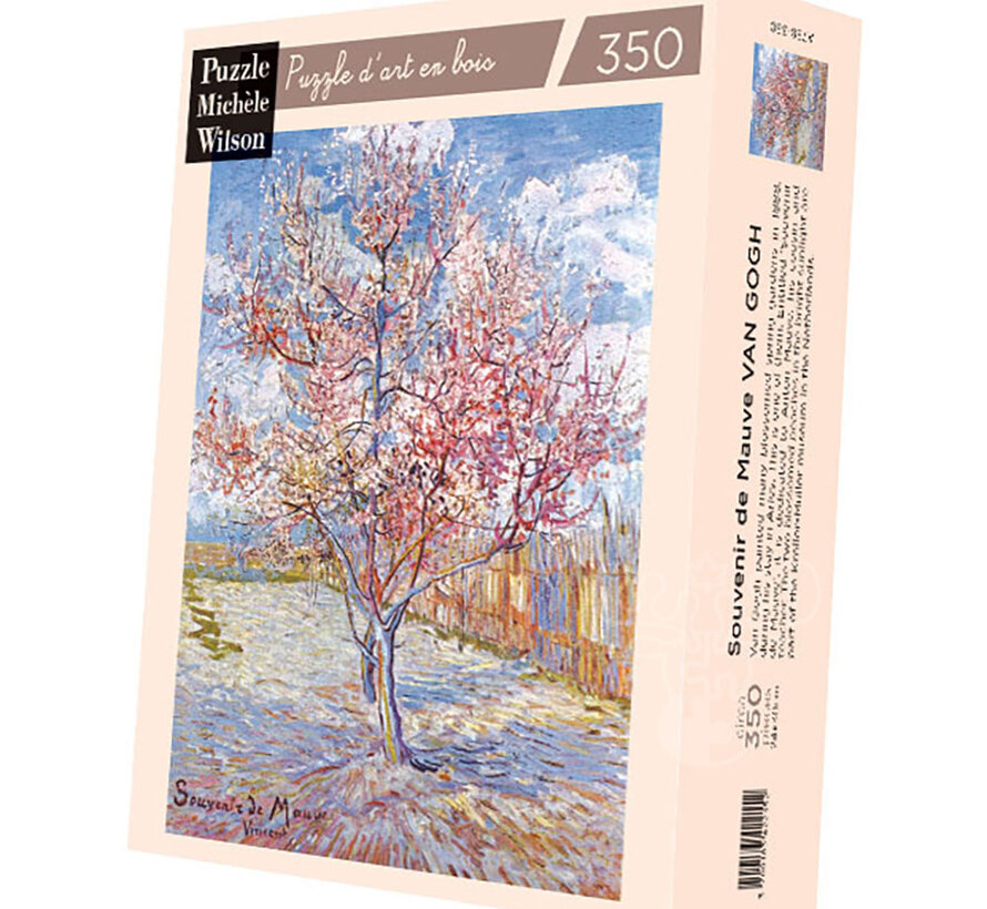 Michèle Wilson Van Gogh: Pink Peach Trees Wood Puzzle 350pcs