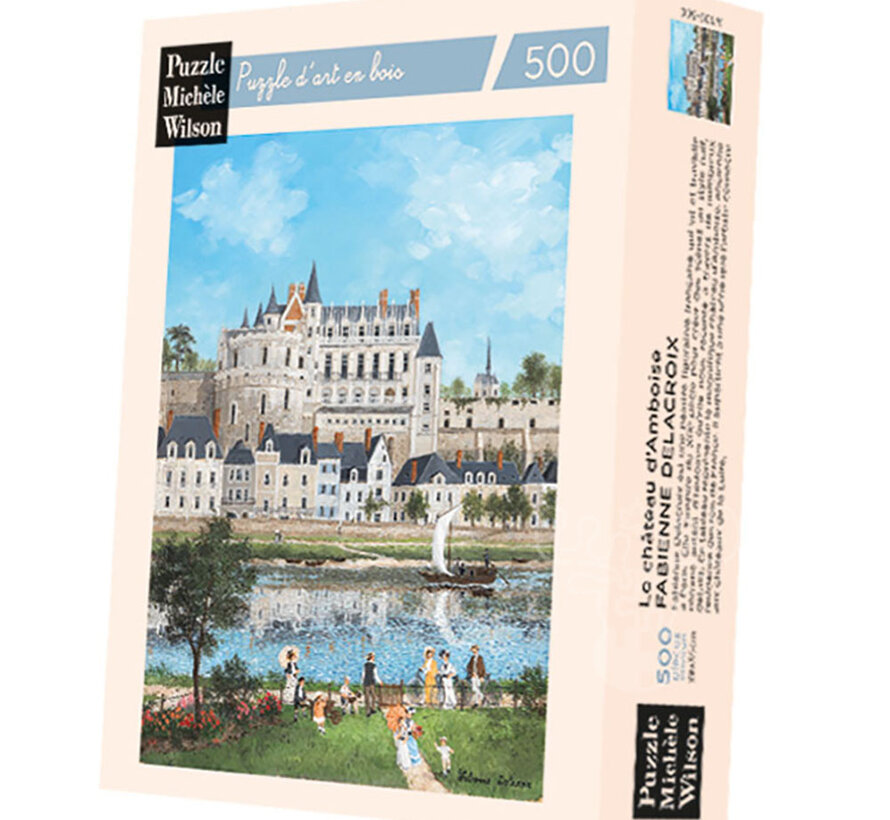Michèle Wilson Delacroix: Amboise Castle Wood Puzzle 500pcs